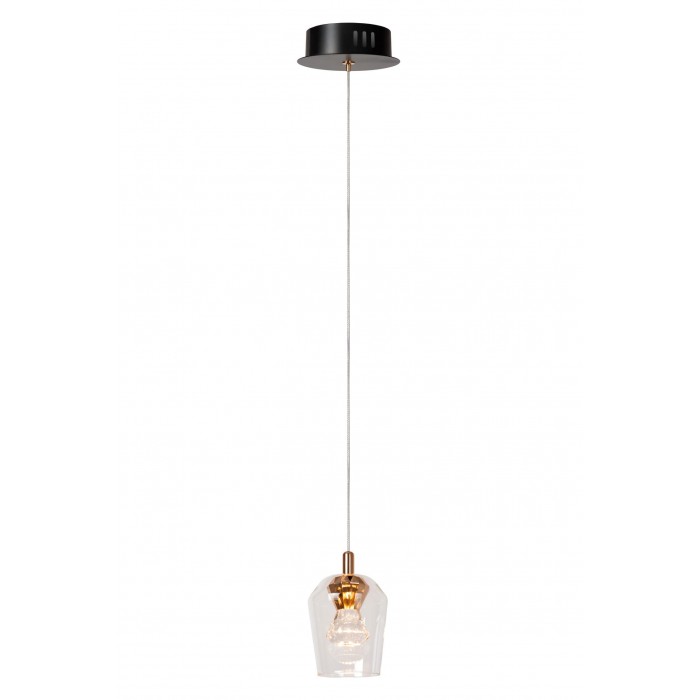 Lucide Lampa Wisząca Led Nowoczesna Berliane 00430/04/60 Złoty I Odcienie Złota