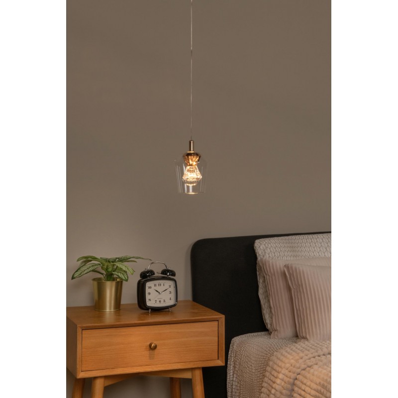 Lucide Lampa Wisząca Led Nowoczesna Berliane 00430/04/60 Złoty I Odcienie Złota