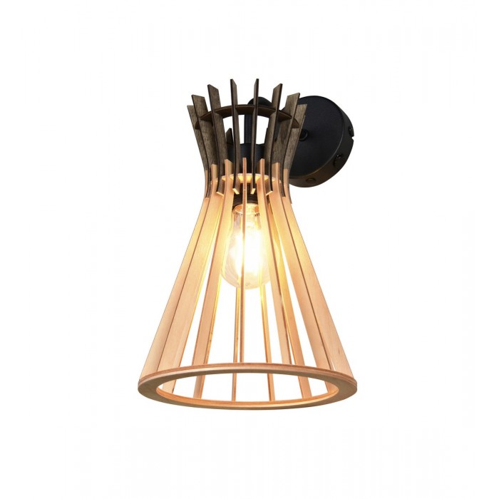 Rl Kinkiet Alice R21861736 Czarny, Naturalny