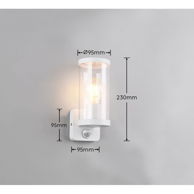 Rl Lampa Zewnętrzna Ścienna Bonito R21599131 Biały