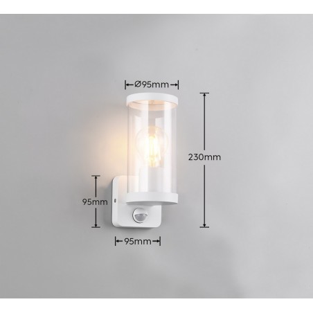Rl Lampa Zewnętrzna Ścienna Bonito R21599131 Biały