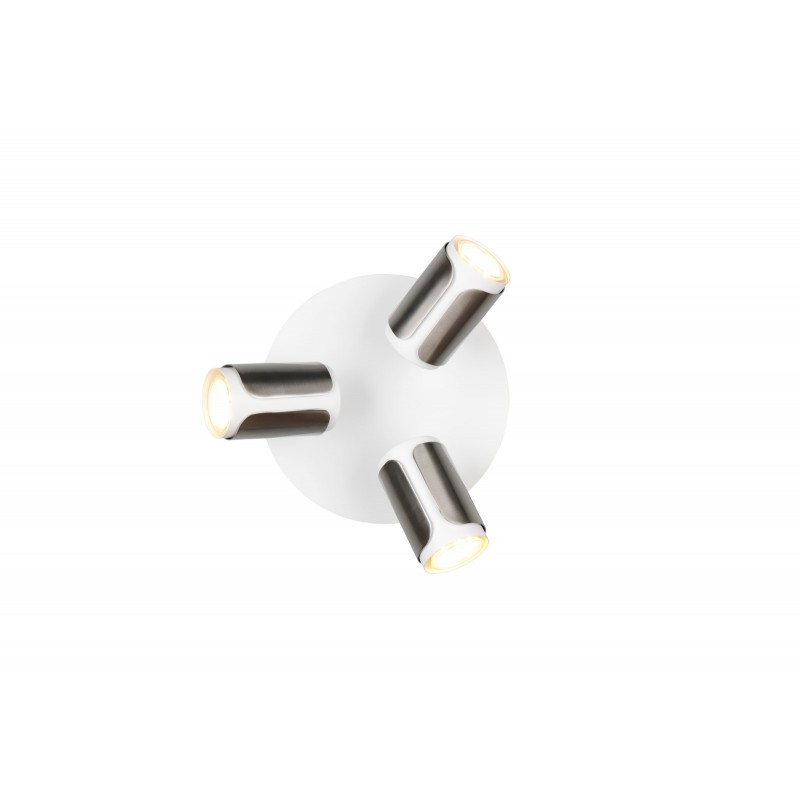 Trio Reflektor Sufitowy Gillan 814530307 Srebrny I Odcienie Srebra