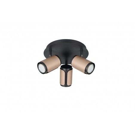 Trio Reflektor Sufitowy Gillan 814530365 Brązowy I Odcienie Brązu