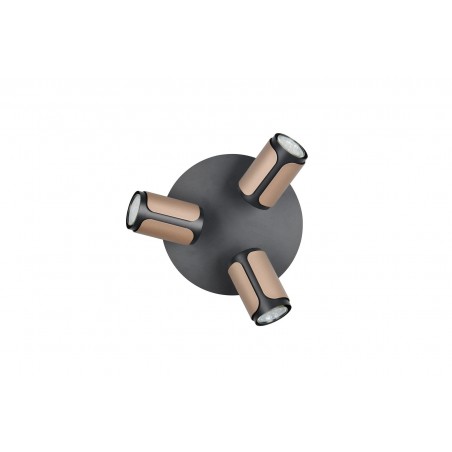 Trio Reflektor Sufitowy Gillan 814530365 Brązowy I Odcienie Brązu