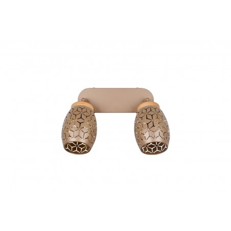 Rl Reflektor Ścienny Bidar R81572065 Brązowy I Odcienie Brązu, Brązowy I Odcienie Brązu