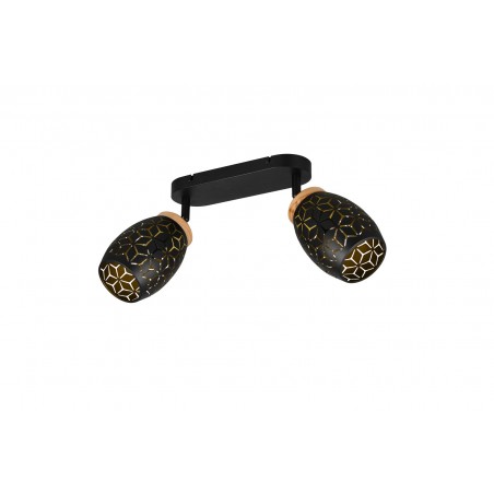 Rl Reflektor Ścienny Bidar R81572080 Złoty I Odcienie Złota, Czarny