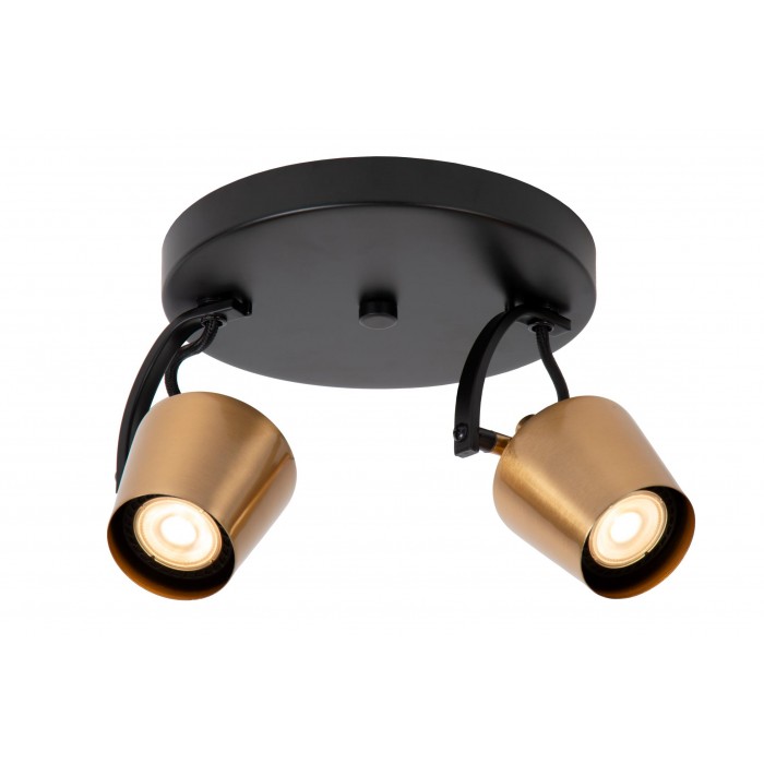 Lucide Lampa Natynkowa Emile 51901/02/02 Złoty I Odcienie Złota, Czarny