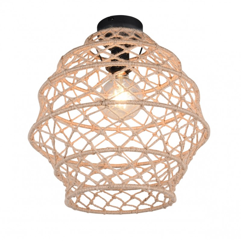 Rl Lampa Natynkowa Hive R61681036 Czarny, Naturalny