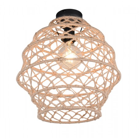 Rl Lampa Natynkowa Hive R61681036 Czarny, Naturalny