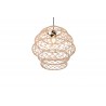 Rl Lampa Wisząca Nowoczesna Hive R31681936 Czarny, Naturalny
