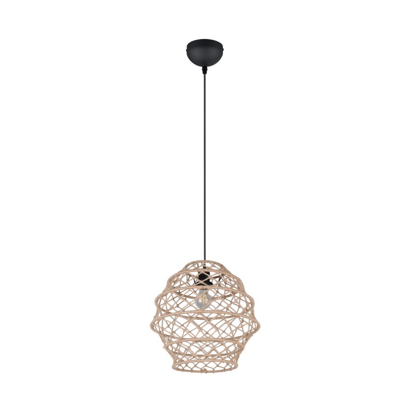 Rl Lampa Wisząca Nowoczesna Hive R31681936 Czarny, Naturalny