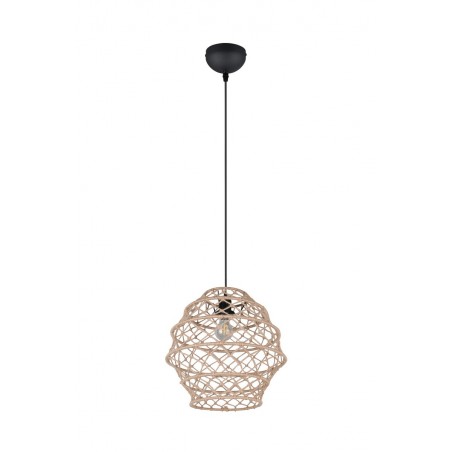 Rl Lampa Wisząca Nowoczesna Hive R31681936 Czarny, Naturalny