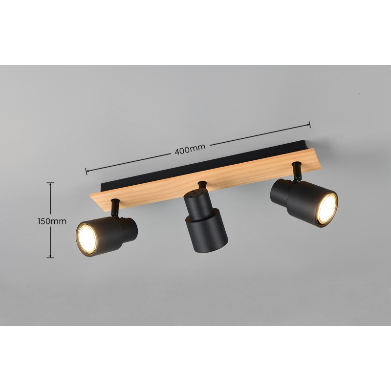 Rl Reflektor Sufitowy Pierre R81983032 Czarny