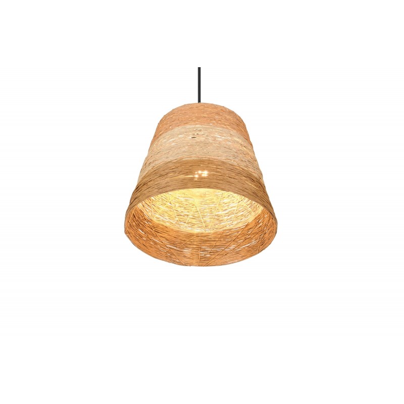 Rl Lampa Wisząca Nowoczesna Joeline R31731926 Czarny, Brązowy I Odcienie Brązu