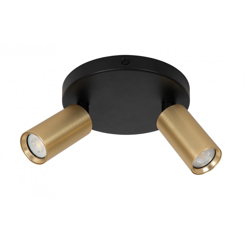 Lucide Lampa Natynkowa Ritmo 09942/12/02 Złoty I Odcienie Złota, Czarny