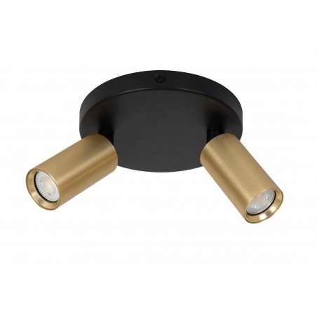 Lucide Lampa Natynkowa Ritmo 09942/12/02 Złoty I Odcienie Złota, Czarny