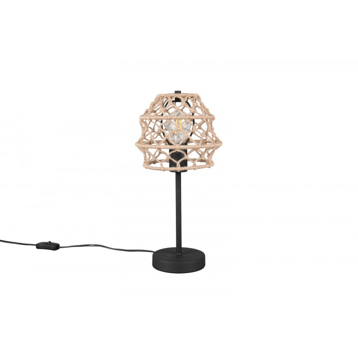 Rl Lampa Stołowa Hive R51681036 Czarny, Naturalny
