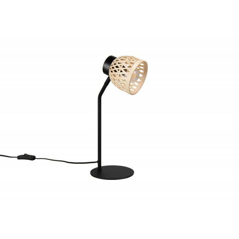 Rl Lampa Stołowa Laurent R56091032 Czarny, Naturalny