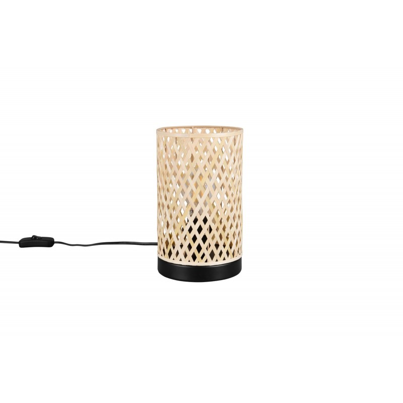 Rl Lampa Stołowa Laurent R56091932 Czarny, Naturalny