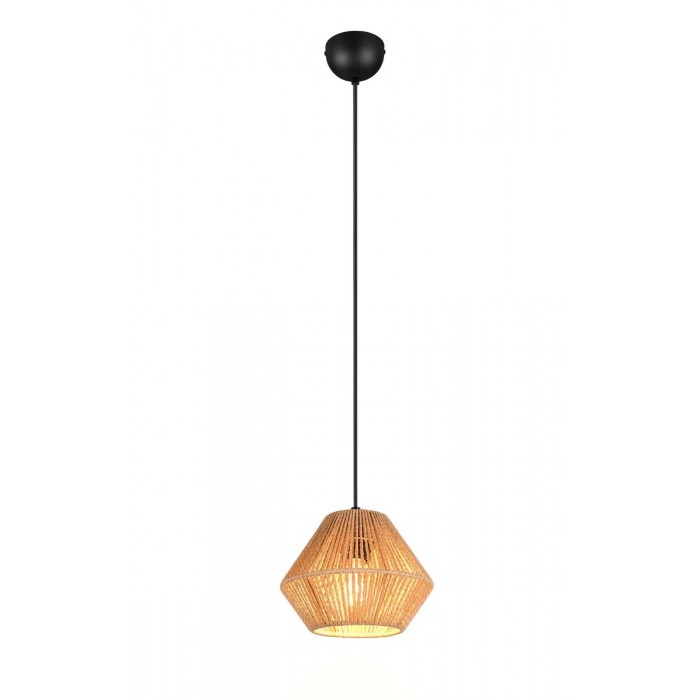 Rl Lampa Wisząca Nowoczesna Lucille R36111026 Czarny, Brązowy I Odcienie Brązu