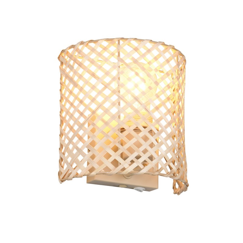 Rl Kinkiet Bina R20101026 Beżowy, Brązowy I Odcienie Brązu