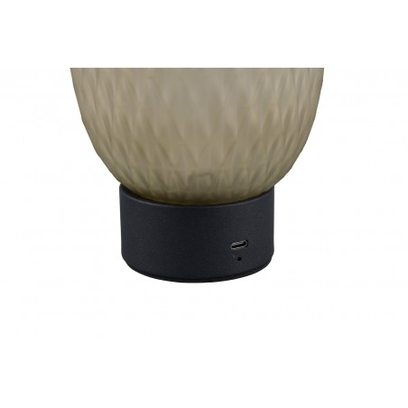 Trio Lampa Stołowa Facette 564210115 Zielony