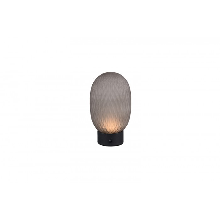 Trio Lampa Stołowa Facette 564210154 Czarny