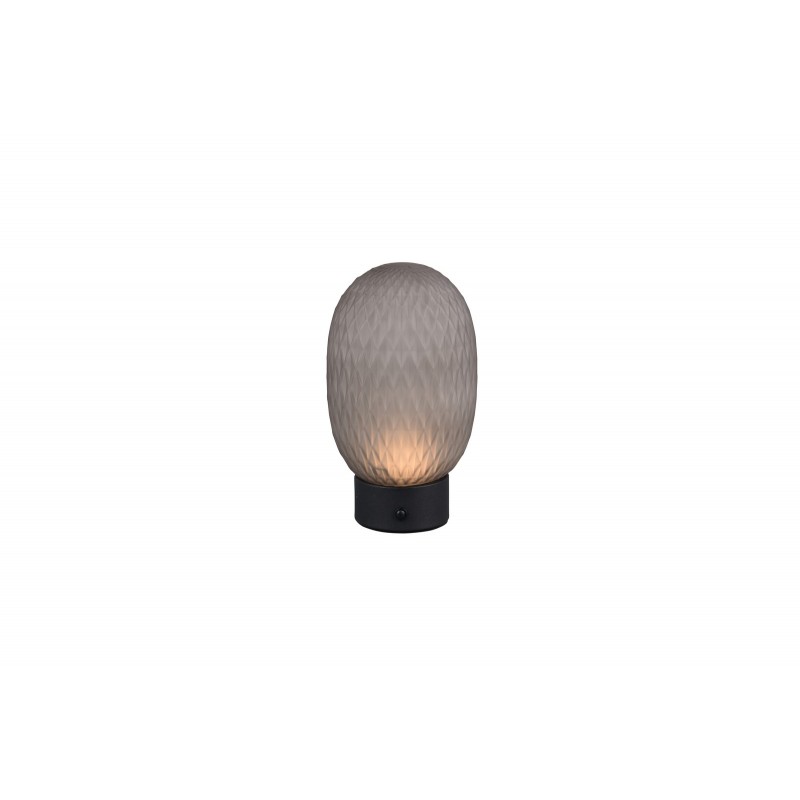 Trio Lampa Stołowa Facette 564210154 Czarny