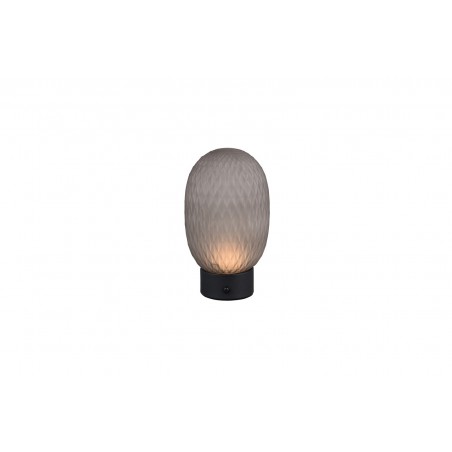 Trio Lampa Stołowa Facette 564210154 Czarny