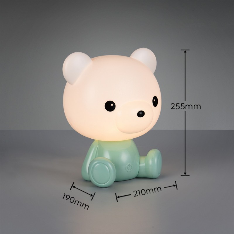 Rl Lampa Stołowa Cutie R57991115 Zielony