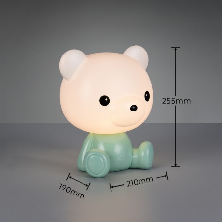 Rl Lampa Stołowa Cutie R57991115 Zielony