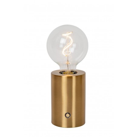 Lucide Lampa Stołowa Vivo 52502/01/02 Złoty I Odcienie Złota, Brązowy I Odcienie Brązu