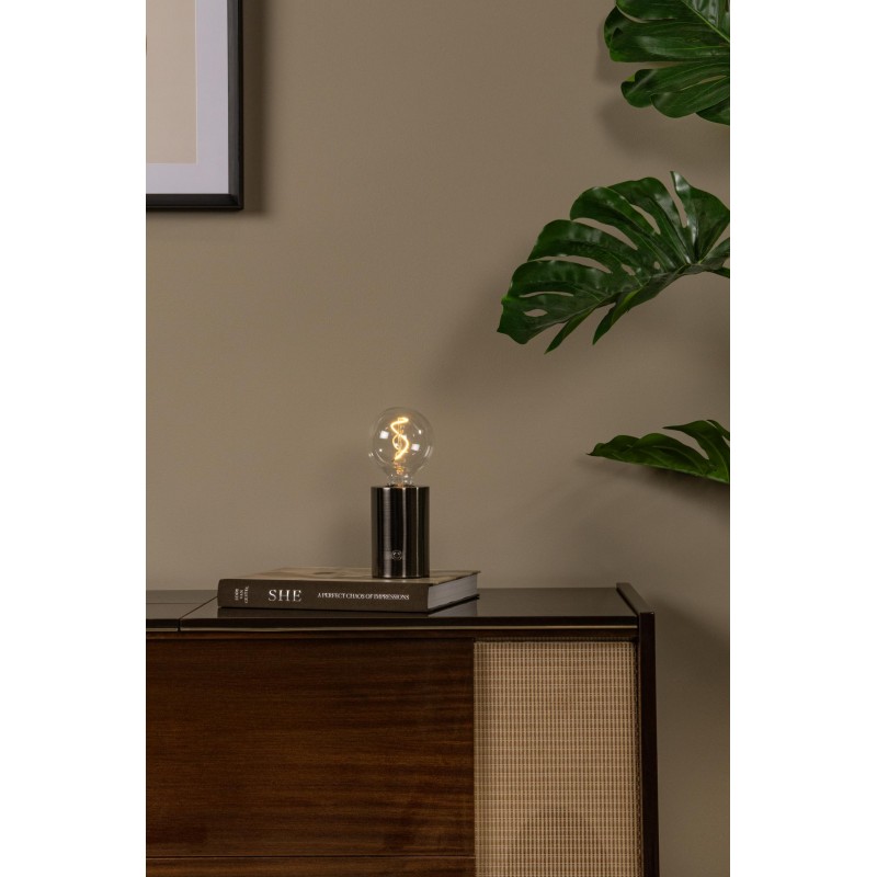 Lucide Lampa Stołowa Vivo 52502/01/08 Szary I Odcienie Szarości