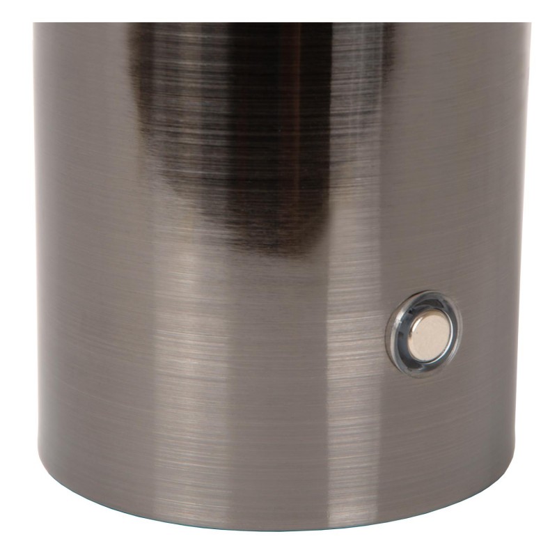 Lucide Lampa Stołowa Vivo 52502/01/08 Szary I Odcienie Szarości