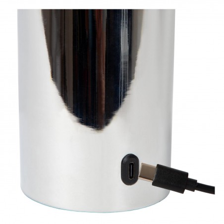 Lucide Lampa Stołowa Vivo 52502/01/11 Srebrny I Odcienie Srebra