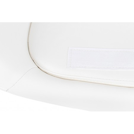 Fotel Egg Szeroki Pu Biały