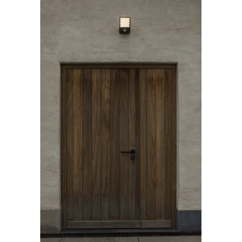 Lutec Lampa Zewnętrzna Ścienna Atlantis  7801607118 Szary I Odcienie Szarości