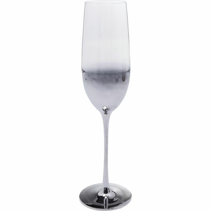 Kare Komplet Kieliszków Do Szampana       Night Sky 220 Ml (4 Sztuki)