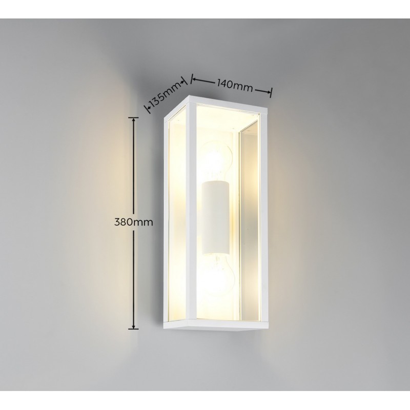 Trio Lampa Zewnętrzna Ścienna Garonne 201860231 Biały