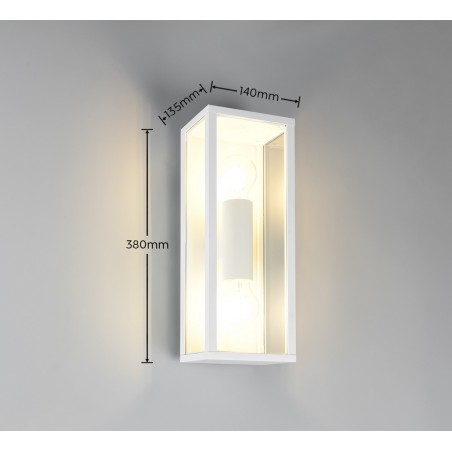 Trio Lampa Zewnętrzna Ścienna Garonne 201860231 Biały