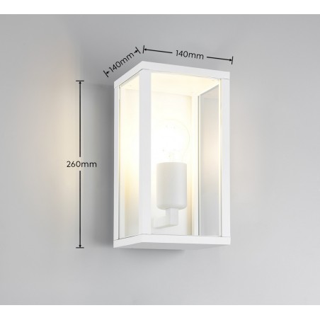 Trio Lampa Zewnętrzna Ścienna Garonne 201860131 Biały