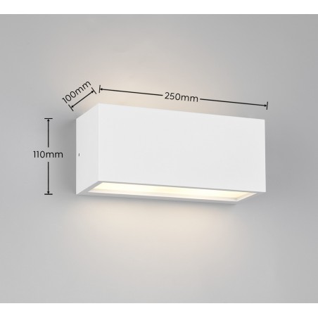 Trio Kinkiet Mayenne 218560231 Biały