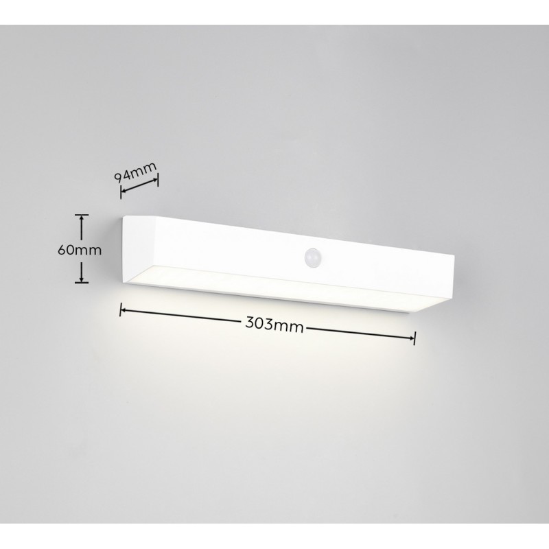 Rl Lampa Zewnętrzna Ścienna Silves Hybrid R23306101 Biały