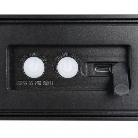 Rl Lampa Zewnętrzna Ścienna Silves Hybrid R23306102 Czarny