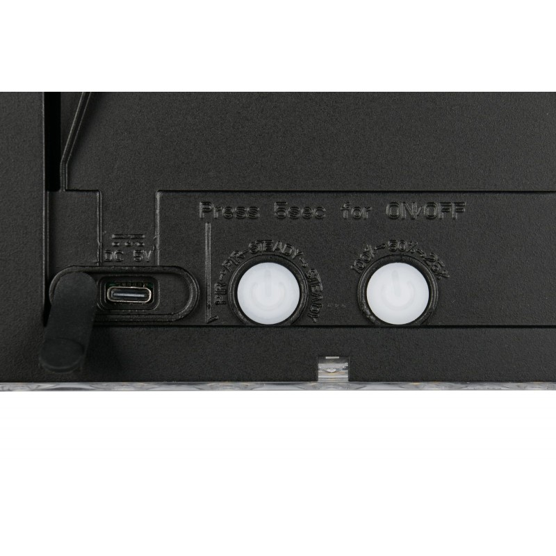 Rl Lampa Zewnętrzna Ścienna Alvorada Hybrid R23326102 Czarny