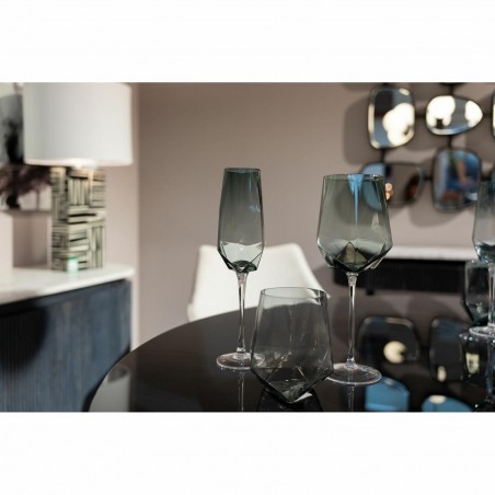 Kare Komplet Kieliszków Do Szampana       Diamond Smoke 365 Ml (4 Sztuki)