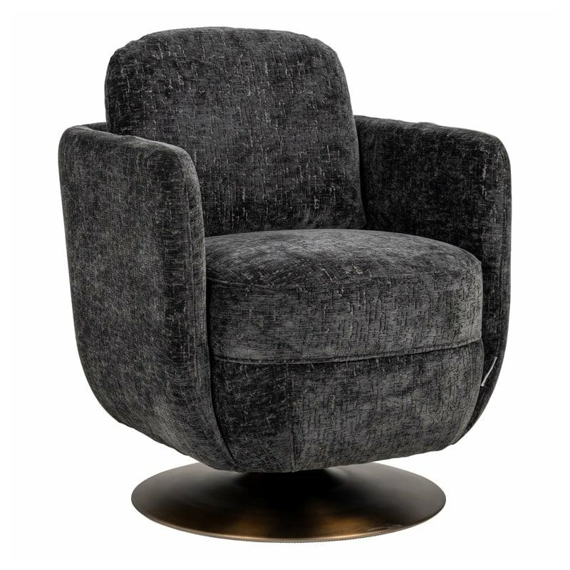 Richmond Fotel Obrotowy Turner Grafitowy