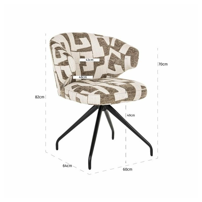 Richmond Krzesło Obrotowe Milly