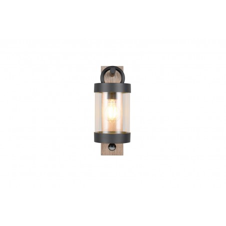 Trio Lampa Zewnętrzna Ścienna Sambesi 204169135 Drewno Jasne I Ciemne