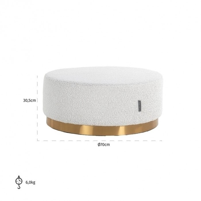 Richmond Pufa Emmy L Biała